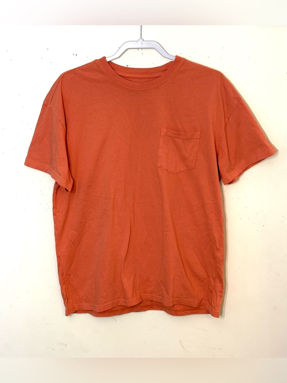 Goodfellow & Co Short-Sleeve Pocket Tee in Burnt Orange. Size L. NWT.